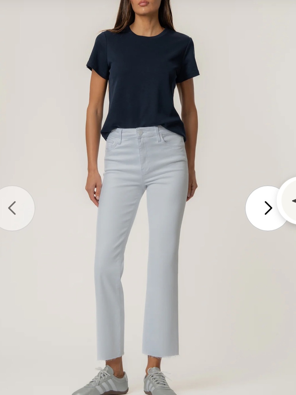 KUT From The Kloth Ankle Jeans - White